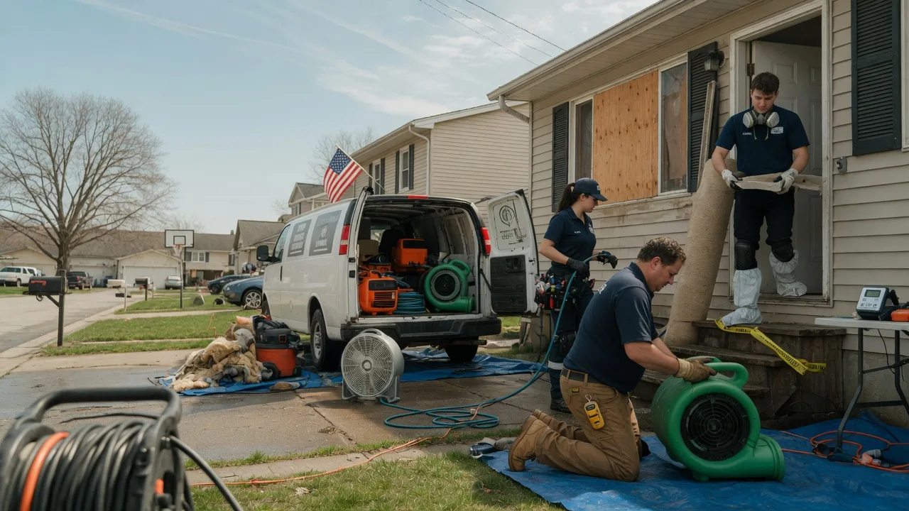 Water Damage Restoration in Wilton, ND near me